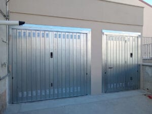 Basculante garage acciaio