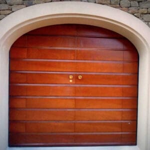Porta basculante per garage coinbentato legno tuscia - Fiss Firenze basculanti sezionali serrande