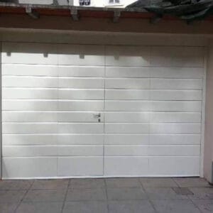 Porta basculante per garage coinbentato legno tuscia - Fiss Firenze basculanti sezionali serrande