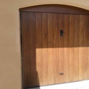 Porta basculante per garage legno - Fiss Firenze basculanti sezionali serrande
