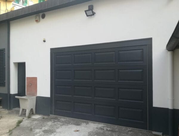 Porta basculante per garage legno oxford - Fiss Firenze basculanti sezionali serrande