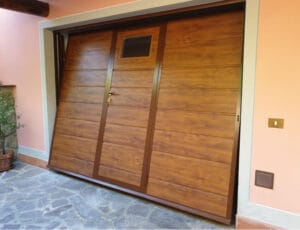 Porta basculante per garage royal finto legno Fiss Firenze basculanti sezionali serrande 12