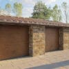 Porta sezionale finto legno - Fiss Firenze