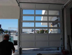 Porta sezionale Total vision - Fiss Firenze basculanti sezionali