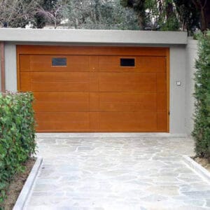 Porta sezionale legno - Fiss Firenze basculanti sezionali