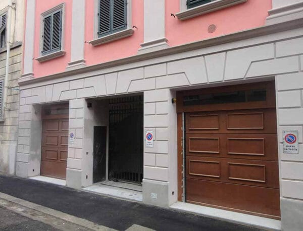 Porta sezionale legno - Fiss Firenze basculanti sezionali