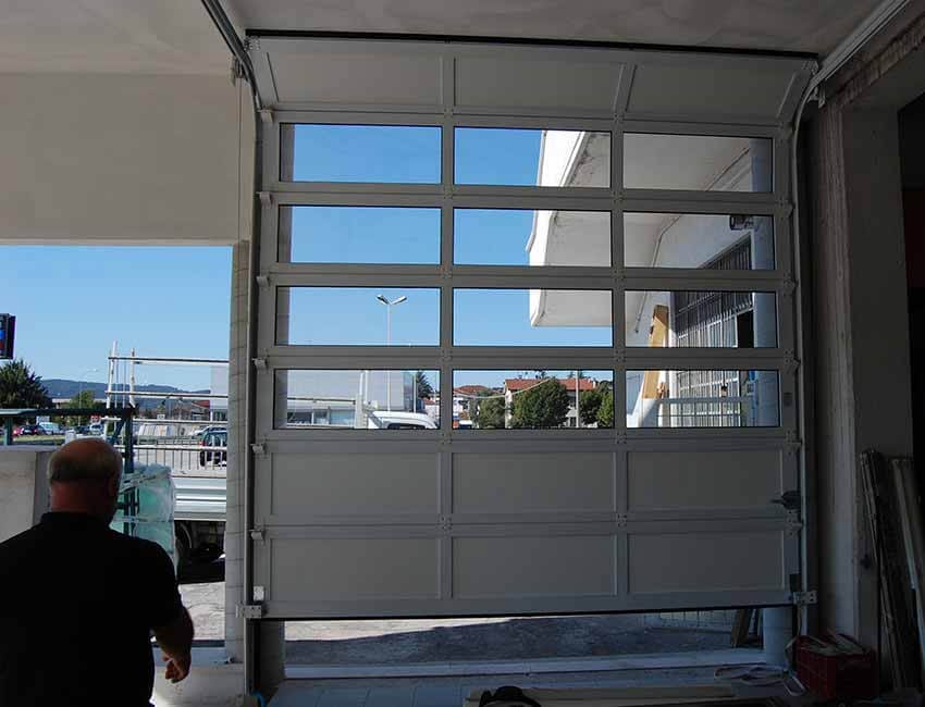 Porta sezionale Total vision - Fiss Firenze basculanti sezionali